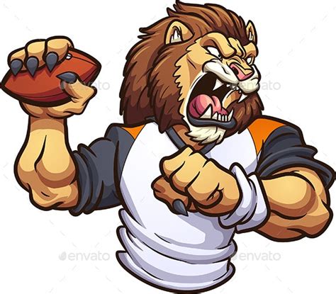 Lion Mascot Vectors Graphicriver