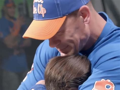 This Video Of A Motherson Surprising John Cena After He Unknowingly Inspired Them Is An All