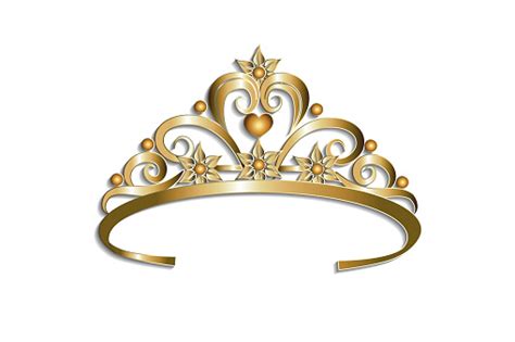 Gold Princess Crown Stock Illustration Download Image Now