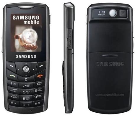 Samsung E200 Unlocked Triband Black Phone 220 Volt Appliances 240