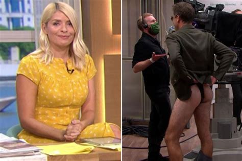 This Morning S Spin To Win Turns Racy As Phillip Schofield Catches