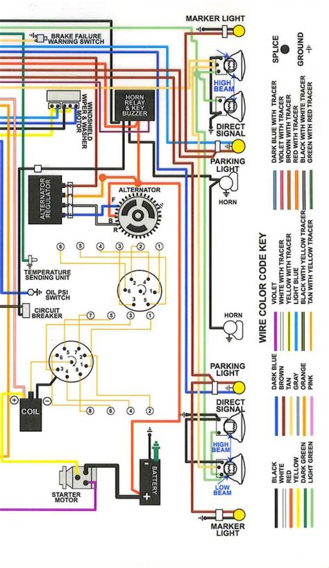 1969 Chevrolet Wiring Diagram Schematic