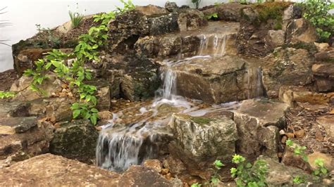 Indoor Weathered Limestone Pondless Waterfall Youtube