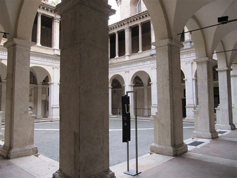 Bramante's first Work in Rome; Cloister at Santa Maria della Pace, by
