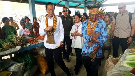 Kunjungan Kerja Jokowi Ke Papua Tokoh Papua Jangan Sampai Sia Sia