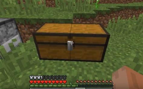 How To Make A Chest In Minecraft