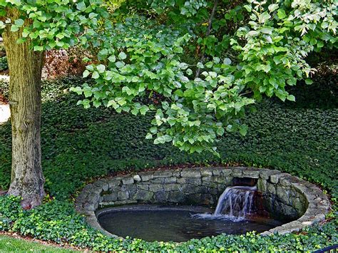 Depending on the shape, size, and design, this sized pool could still be used for aquatic exercise, as well as purely for recreation. Small pool | One of the smallest pools at Longwood Gardens ...