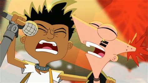 Image Phineas And Baljeet Singing 2 Phineas And Ferb Wiki