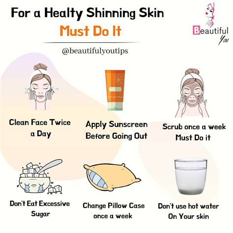 There Are The Tips To Follow For A Healthy Glowing Skin Naturally At