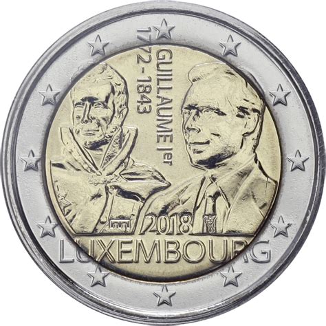 Luxemburg 2 Euro 2018 Guillaume I Coincard