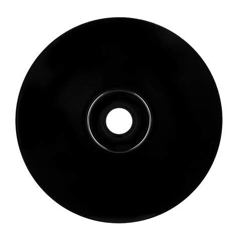 25pcs Cd R 700mb 80min Audio Disc 52x Black Vinyl Record 65mm Center