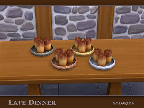 The Sims Resource Late Dinner Baked Towers