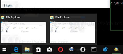 Change Taskbar Thumbnail Live Preview Hover Delay In Windows 10