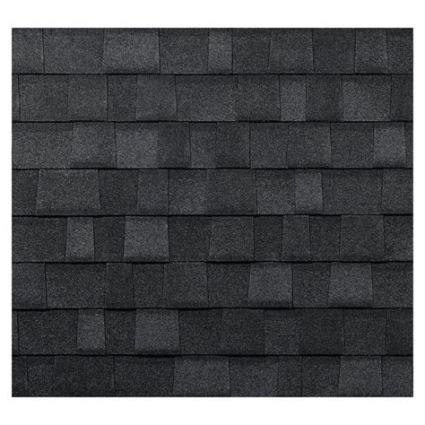 Gaf timberline hdz 33 sq ft pewter gray laminated architectural roof shingles in the department at lowes com. Shop Owens Corning Oakridge Onyx Black AR Laminate ...