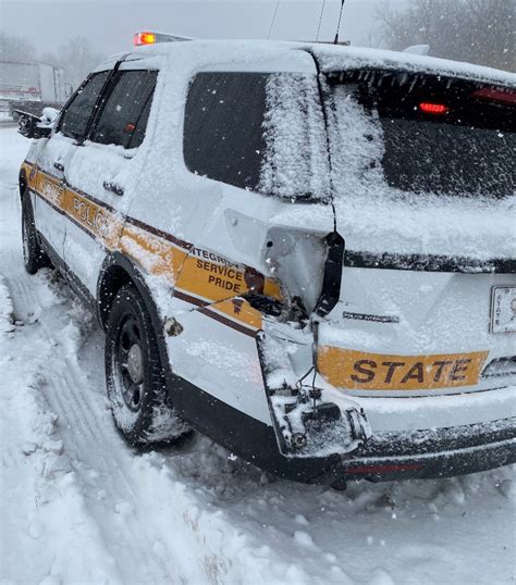 ISP Respond To Over 2 000 Calls For Service 5 Squad Cars Struck During