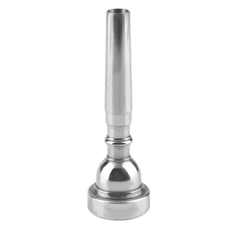 Trumpet Mouthpiece For Bach 3c Size Silver Plated Musical Instrument