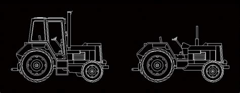 Tracteurs Agricoles Dwg Block For Autocad Designs Cad