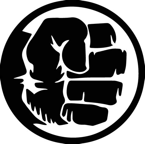 Hulk Logo Vinyl Decal Etsy Canada