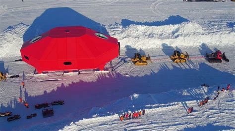 British Antarctic Surveys Halley Base On The Move Bbc News