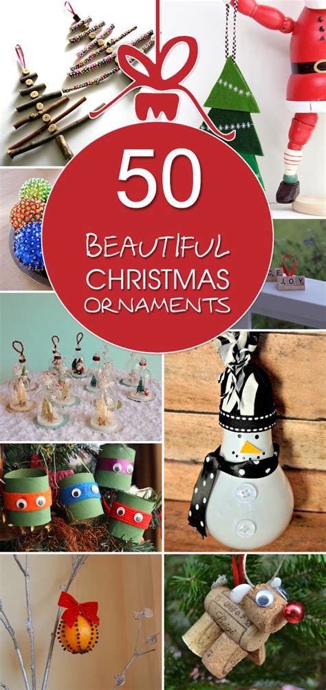 Get exclusive offers, see your order history, create a wishlist and more! 50 Beautiful Christmas Ornaments That You Can Make at Home