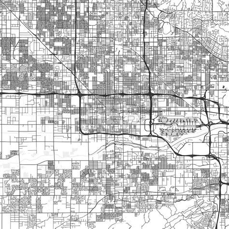 Phoenix Arizona Area Map Light Hebstreits Sketches Streit