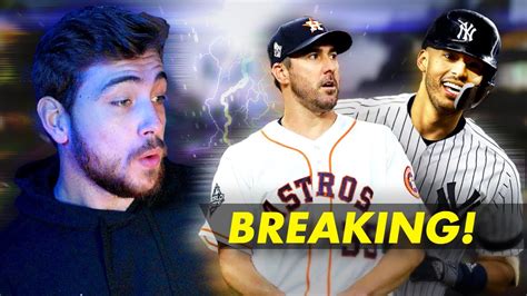 Breaking Justin Verlander Signs Carlos Correa To Yankees Rumors