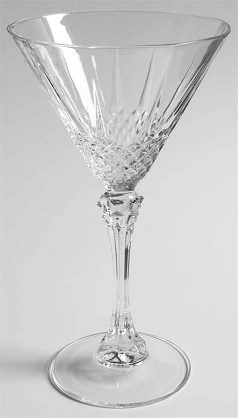 Longchamp Clear Martini Glass By Cristal D Arques Durand Replacements Ltd
