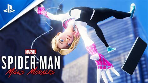 New Unmasked Gwen Stacy Mod In Miles Morales Pc Spider Man Miles