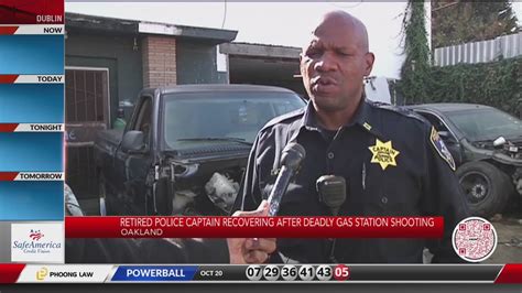 retired police captain recovering after deadly gas station shooting youtube