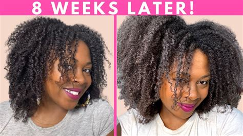 Msm For Hair Growth Hair Growth Challenge 8 Week Update Youtube