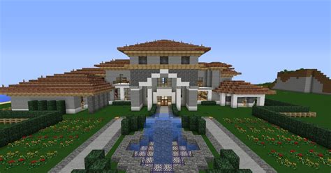 Here list of the 39 house maps for minecraft, you can download them freely. Modern Mansion Minecraft Project
