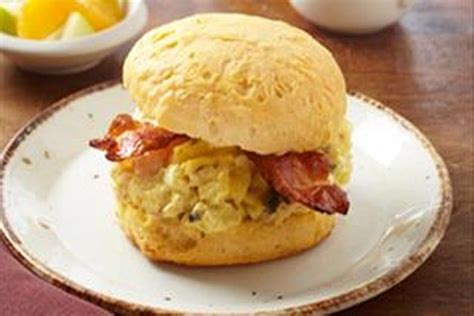 Bacon And Egg Biscuits Recipe Egg Biscuits Recipes Kraft Recipes