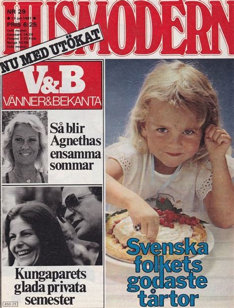 Husmodern 1981 29 Abba AgnethatwiggyÅsa Bodén Köp På Tradera