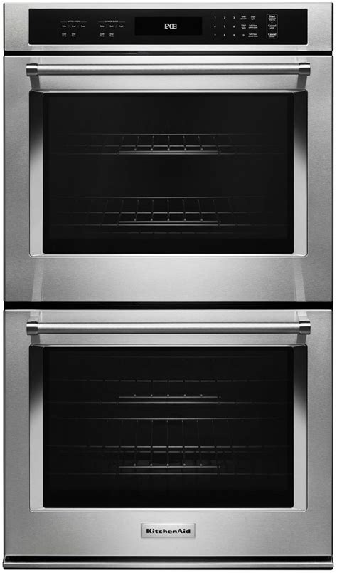 Kitchenaid 27 Stainless Steel Electric Built In Double Oven Big