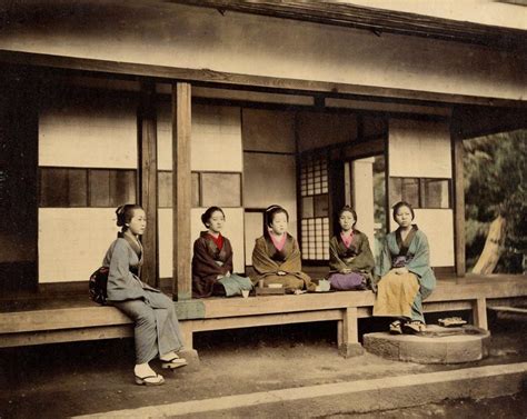 Samurais And Courtesans Japan Caught In Colour Back In In Pictures Photography Series