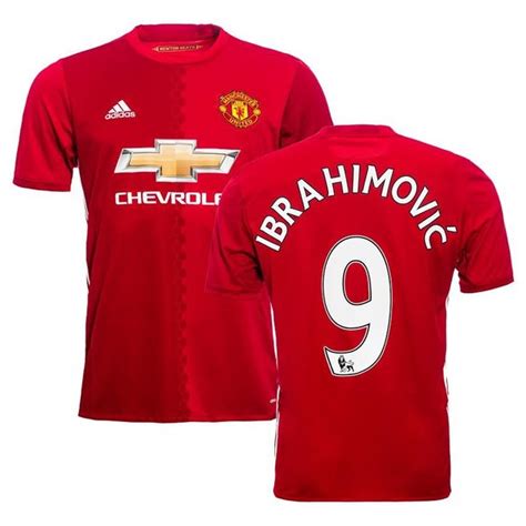 Manchester United Home Shirt 201617 IbrahimoviĆ 9