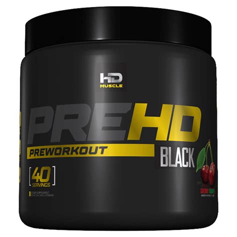 HD Muscle Pre-HD Black | Pre-Workout | Supplement Superstore | Good pre workout, Best pre ...