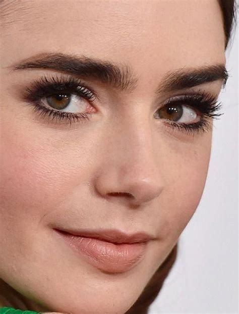 How To Get Better Brows Tendenciasdemaquillaje Lily Collins Makeup