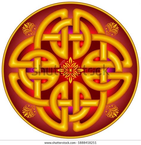 Celtic Symbols Strength Perseverance Stock Vector Royalty Free 1888418251