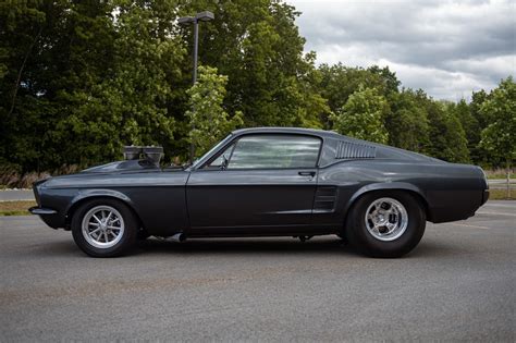 Pro Street 1967 Ford Mustang Packs Ultra Wide Rear Tires Modified