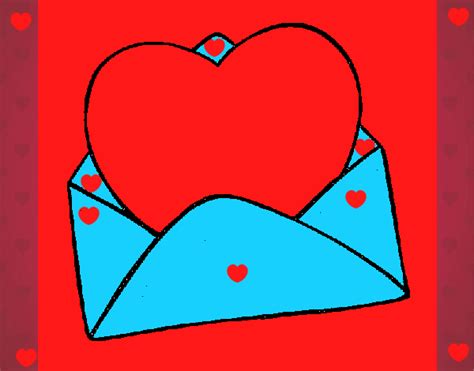 Dibujo De Carta De Amor Pintado Por En El Día 25 05 16 A