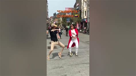 Colombian Woman Teaches Me How To Dance Champeta Colombia Shorts