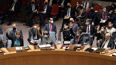 Un Security Council Resolution Against Russia Fails World Today News