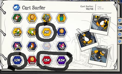 If there is ever a time where a turn is coming and you can't do a long trick then you should do the cart slam trick which is very useful. Cart Surfer - Hardcore Mode / Introduction | Club Penguin ...