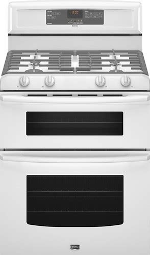 Best Buy Maytag Gemini 30 Self Cleaning Freestanding Double Oven Gas