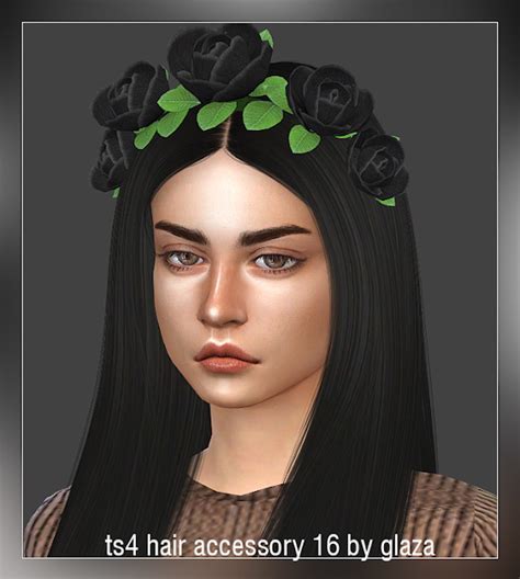 Hair Accessory 16 At All By Glaza Sims 4 Updates