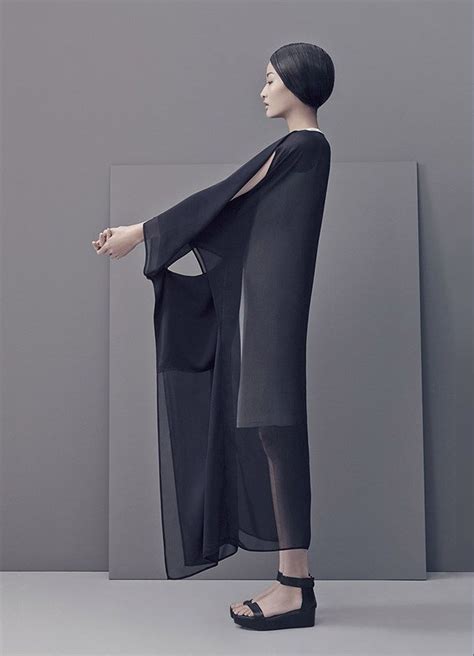 Structured Minimalism Attire Liao Dan Fashion Minimal Fashion