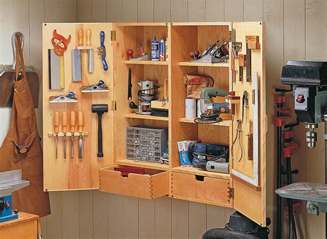 Wall Mounted Tool Storage Woodworking Project