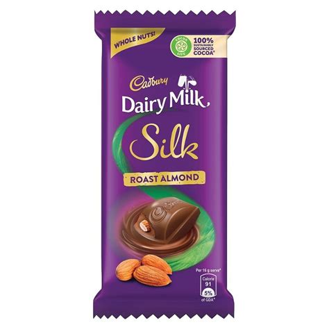 Cadbury Dairy Milk Silk Roast Almond Gm