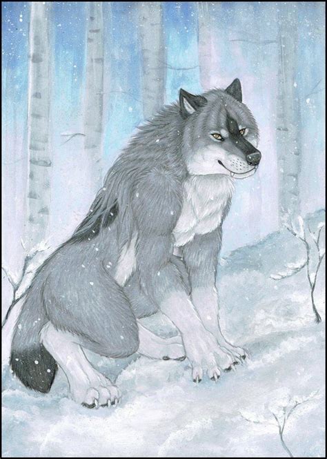 Wahya By Saoirsa Furry Wolf Furry Art Werewolf Aesthetic Furry Drawing Wolf Drawing
